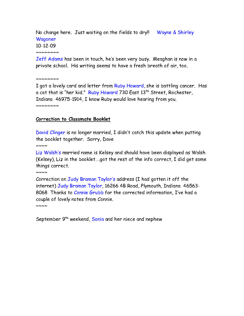 2009 Fall Newsletter Page3
