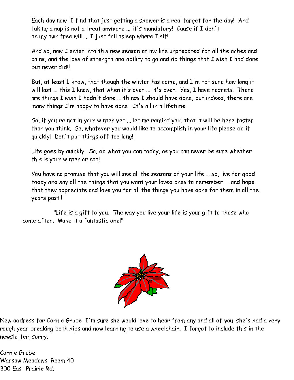 2010 Christmas Newsletter Page14