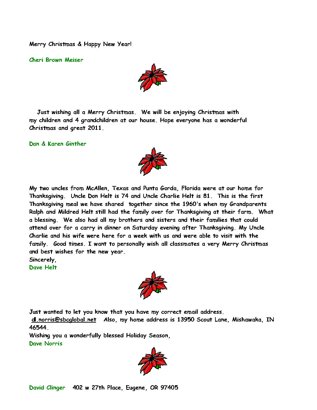 2010 Christmas Newsletter Page3