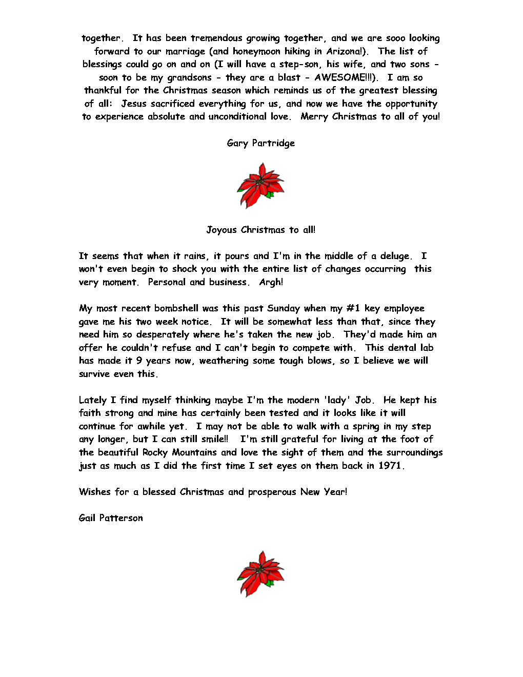 2011 Christmas Newsletter Page15