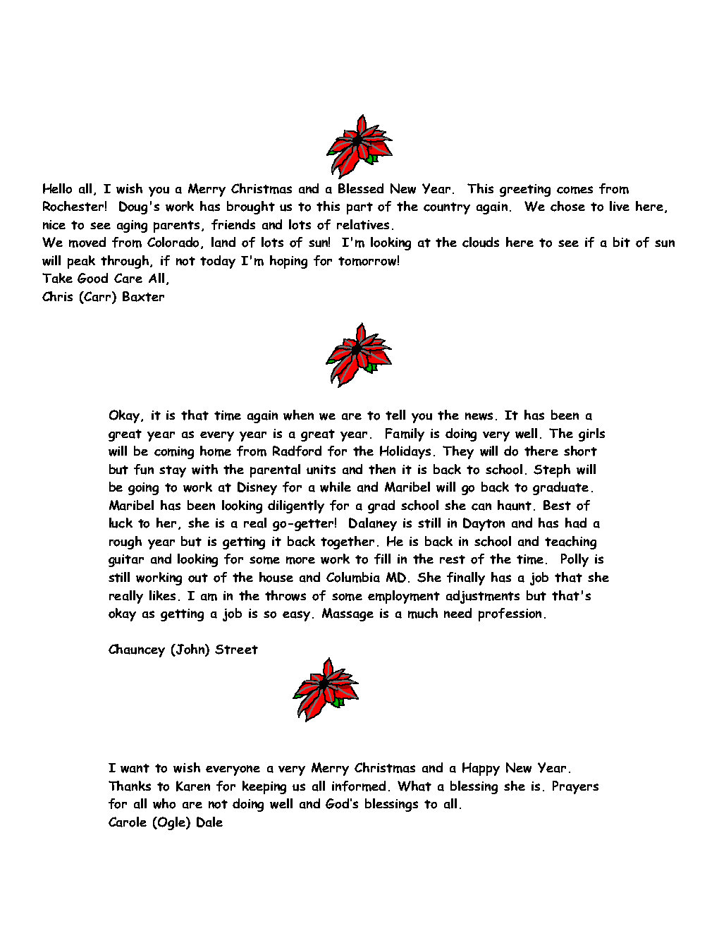 2011 Christmas Newsletter Page19
