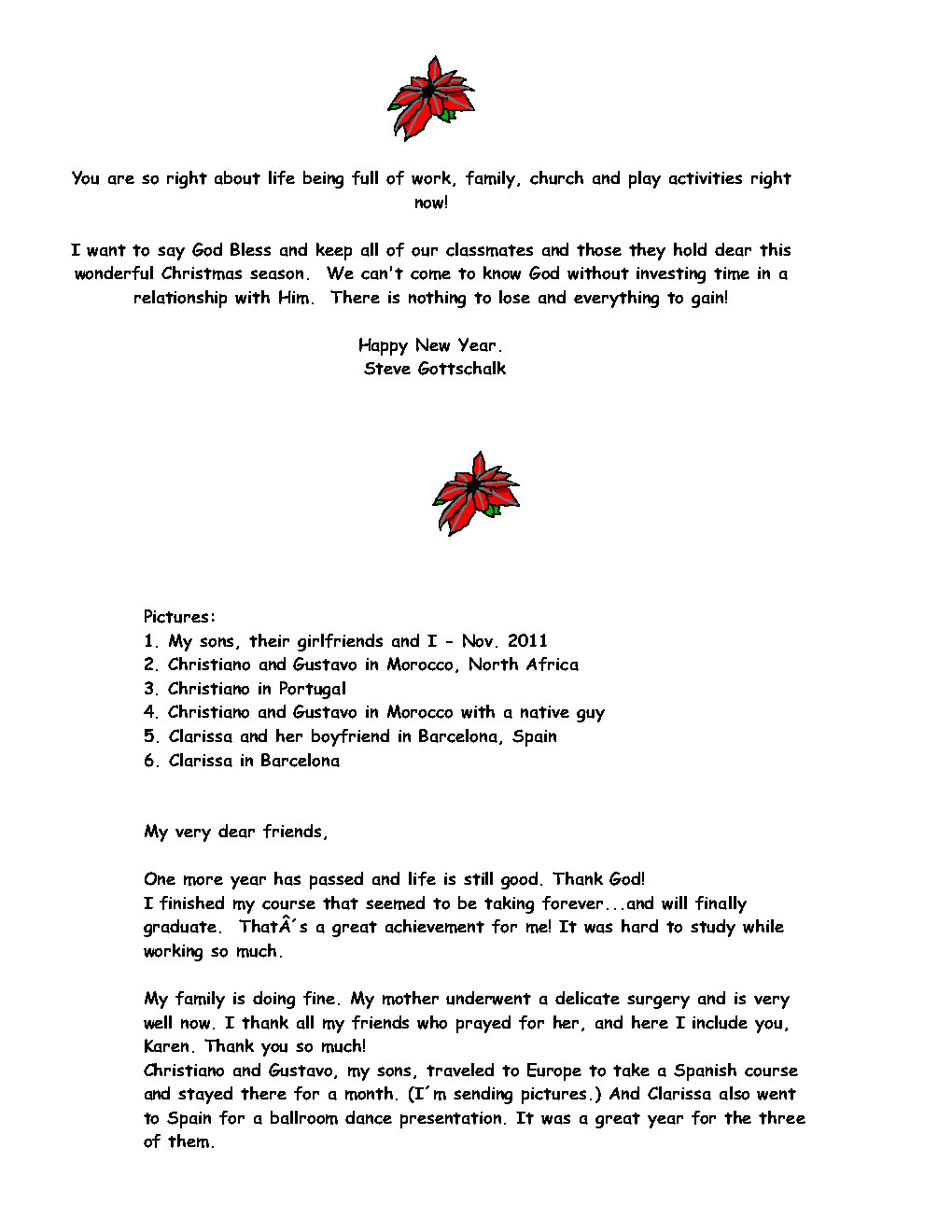 2011 Christmas Newsletter Page3