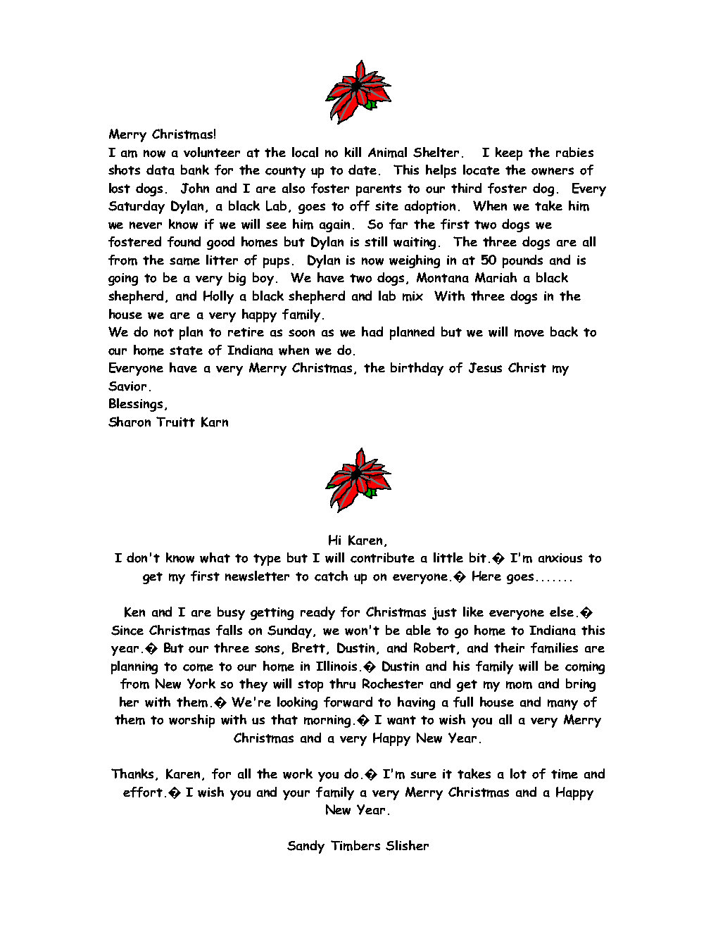 2011 Christmas Newsletter Page6