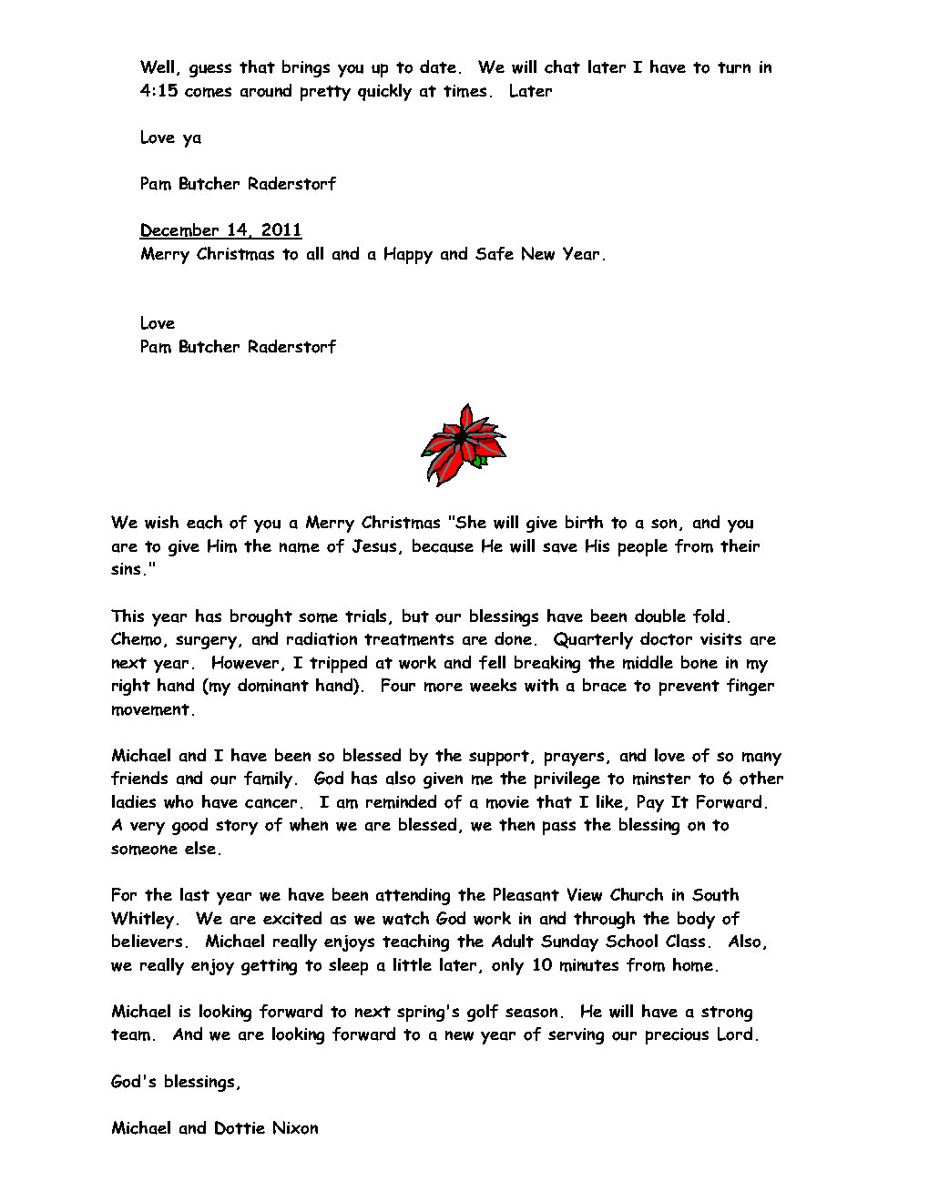 2011 Christmas Newsletter Page8