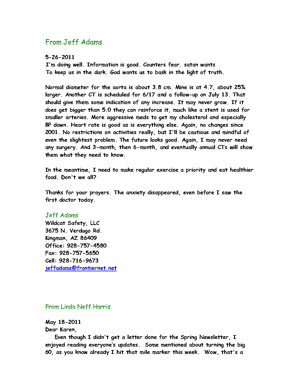 2011 Special June Newsletter Page3