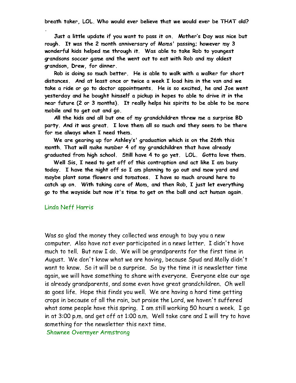 2011 Special June Newsletter Page4