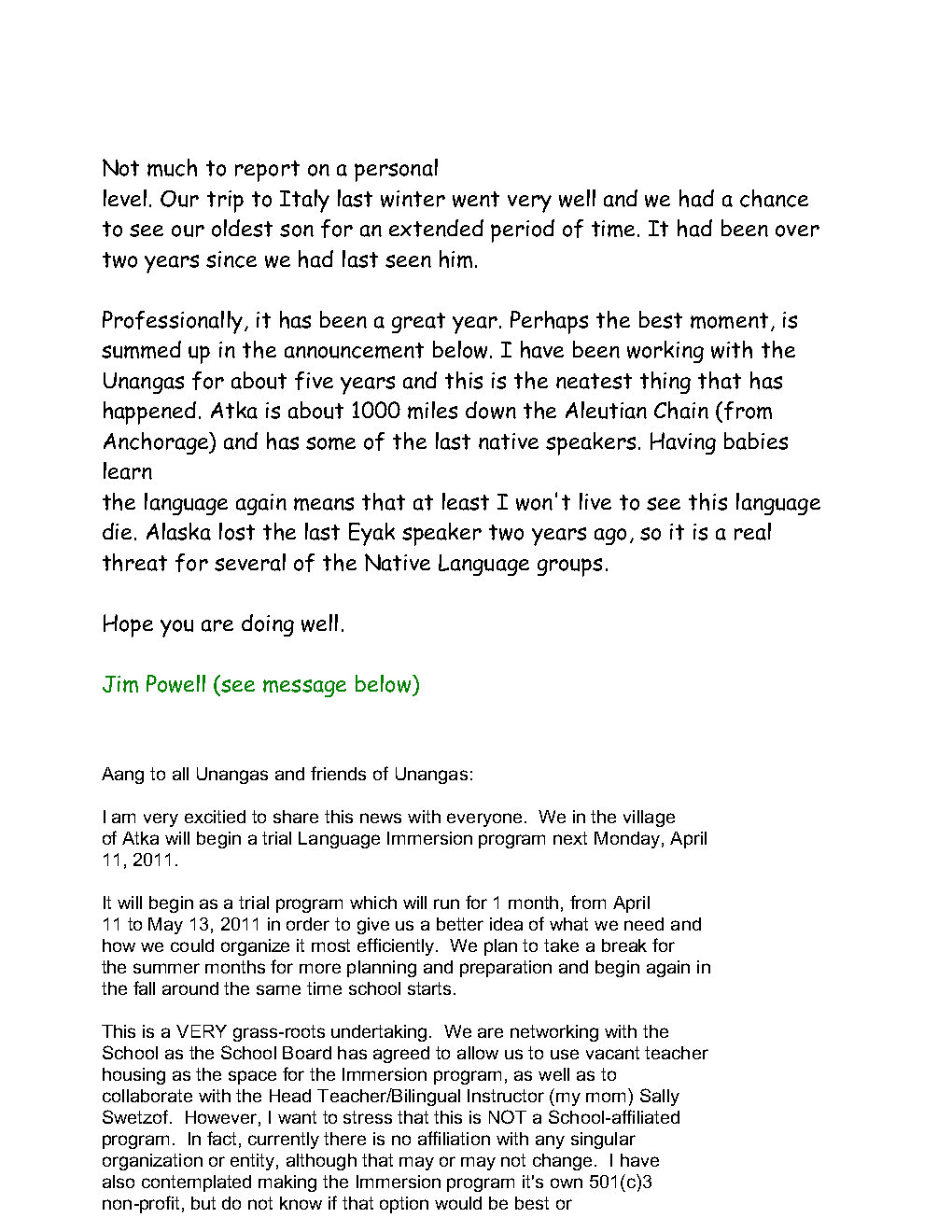 2011 Spring Newsletter Page7
