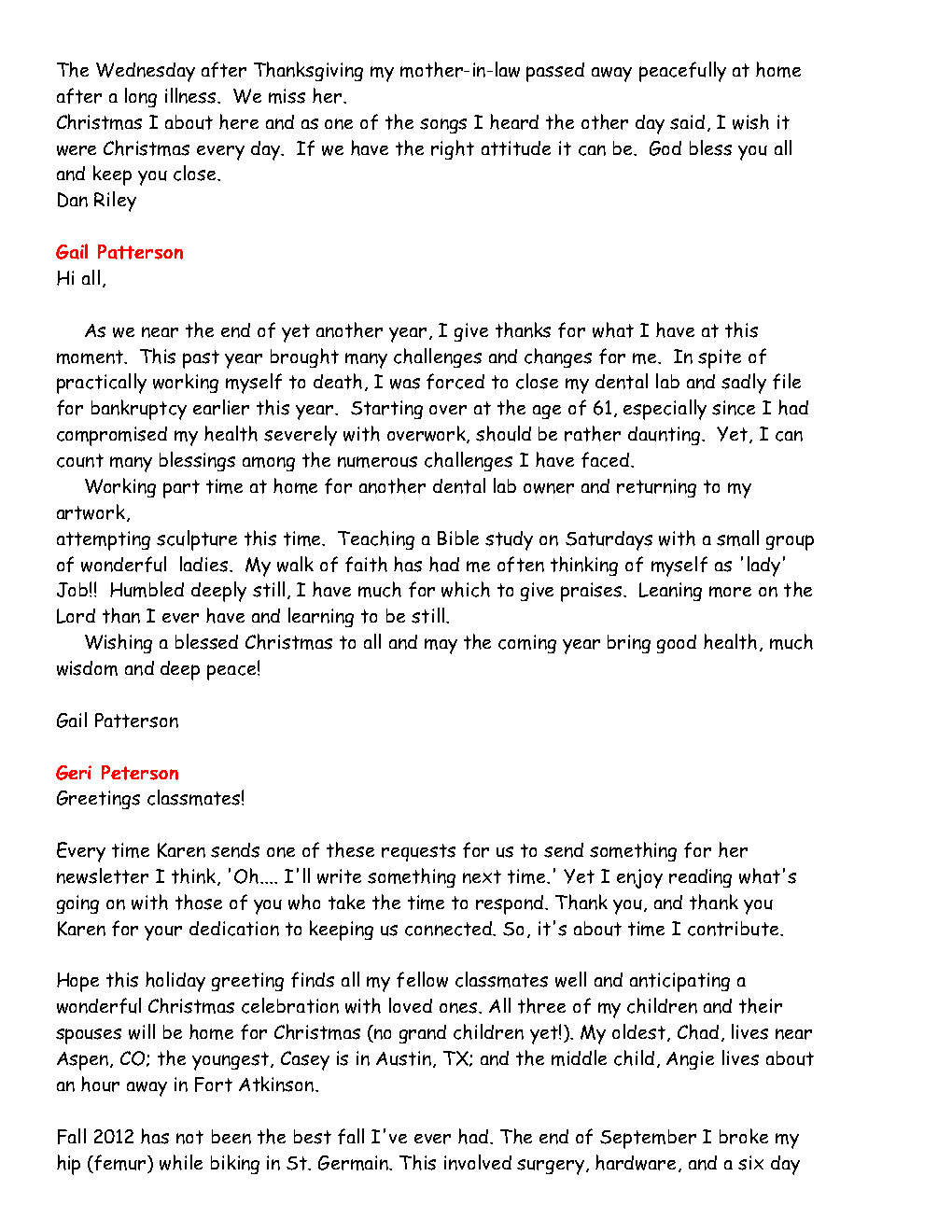 2012 Christmas Newsletter finished product Page3