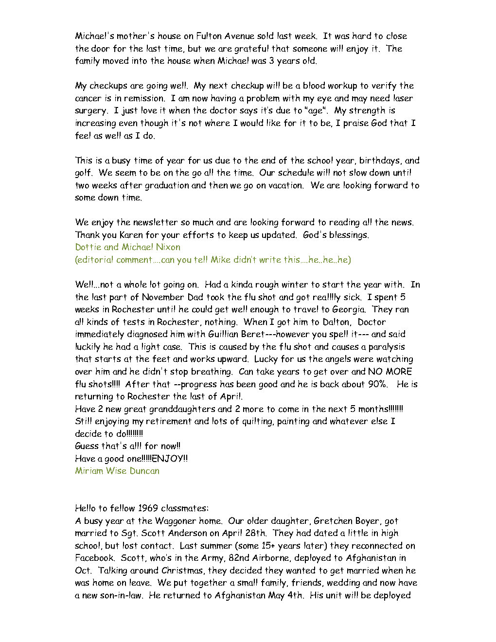 2012 Spring Newsletter Page6
