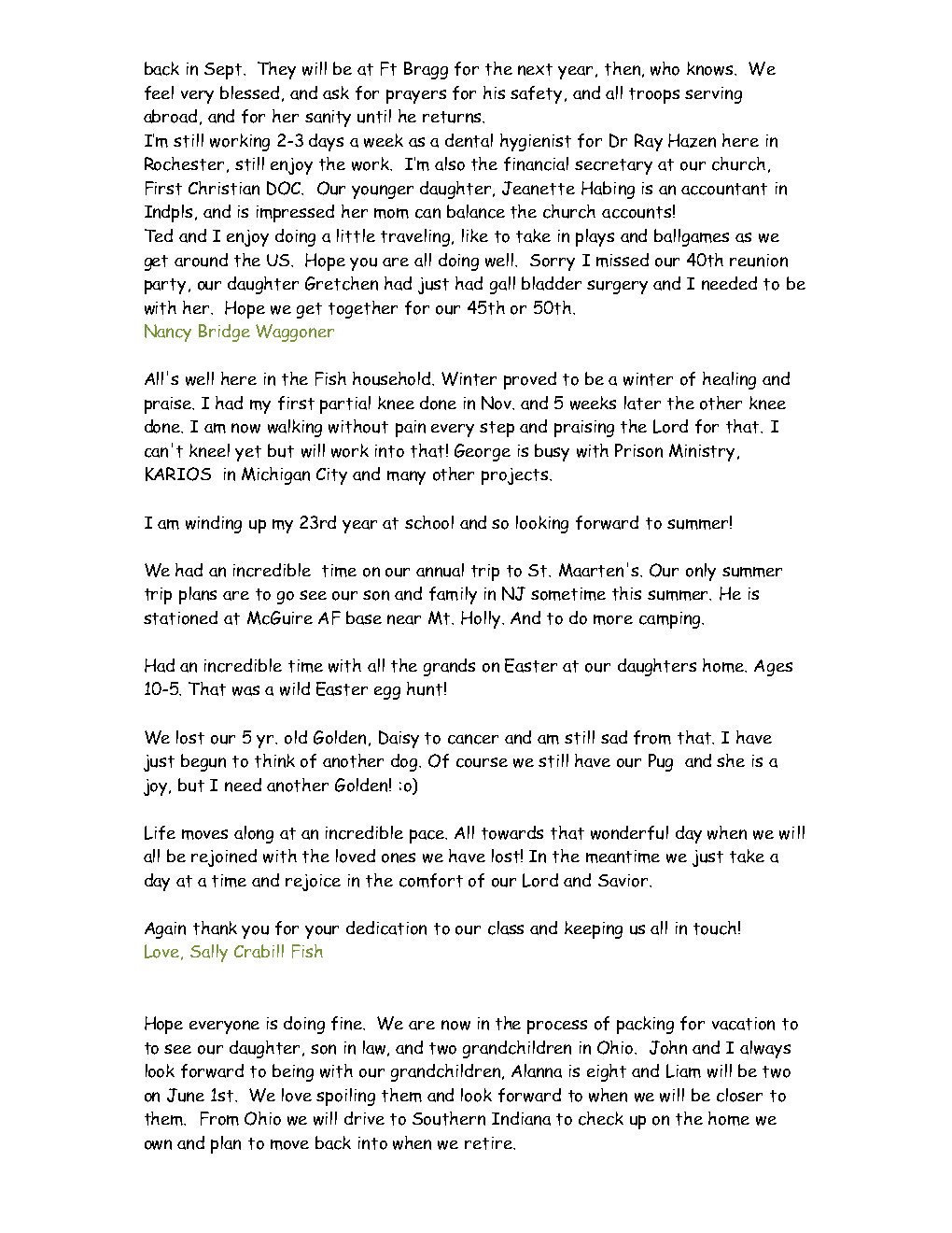 2012 Spring Newsletter Page7