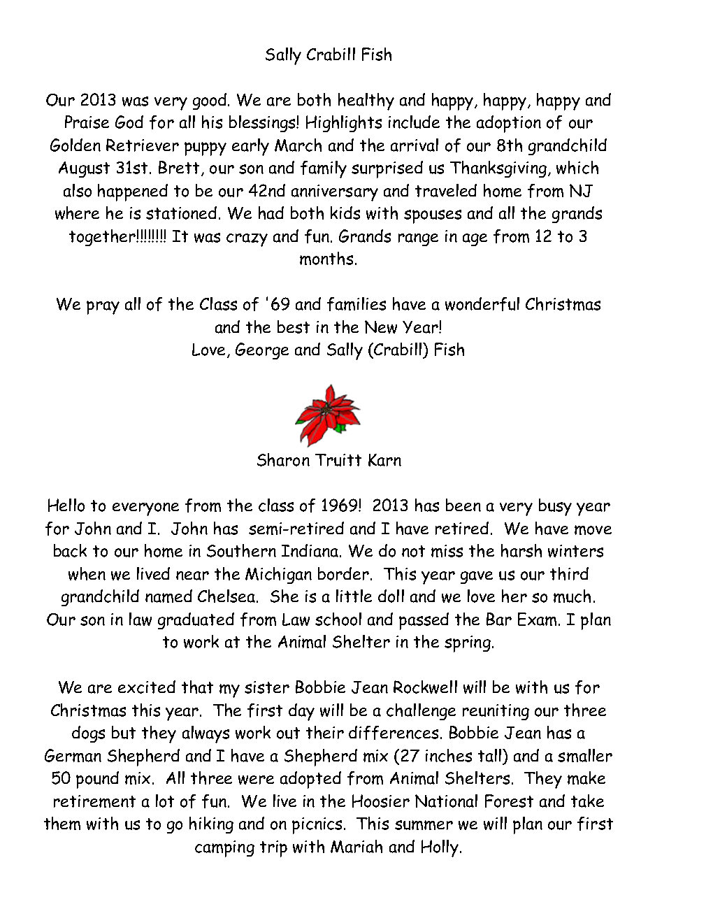 2013 Christmas Newsletter Page12