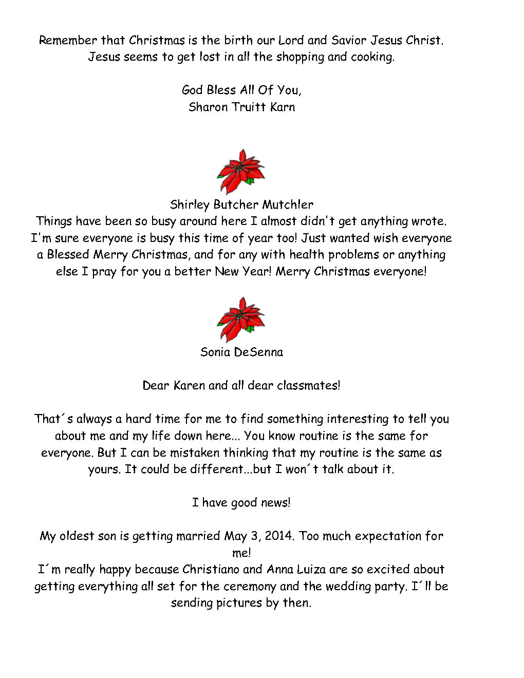2013 Christmas Newsletter Page13