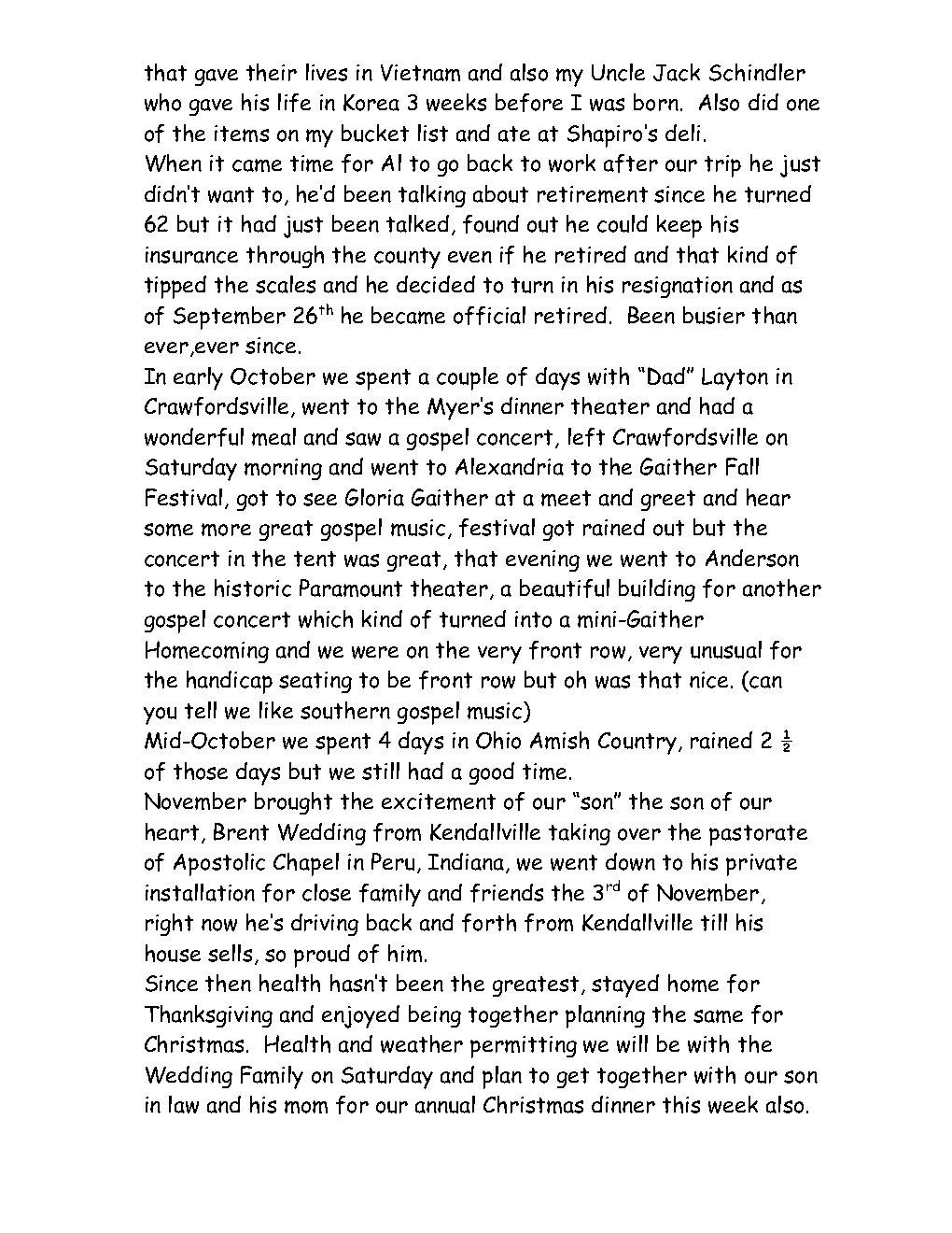 2013 Christmas Newsletter Page2