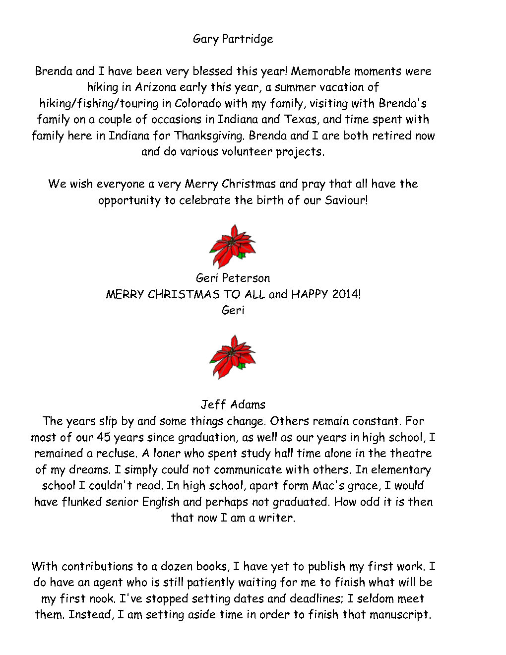 2013 Christmas Newsletter Page6