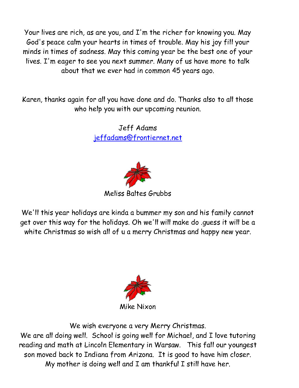 2013 Christmas Newsletter Page8