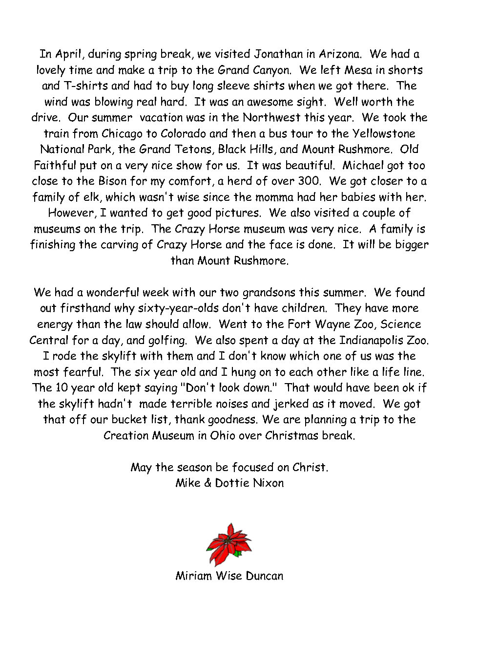 2013 Christmas Newsletter Page9