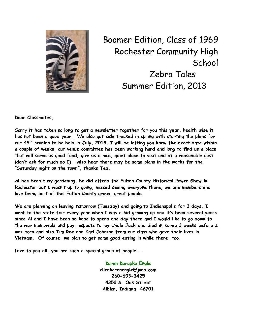 2013 summer newsletter Page1