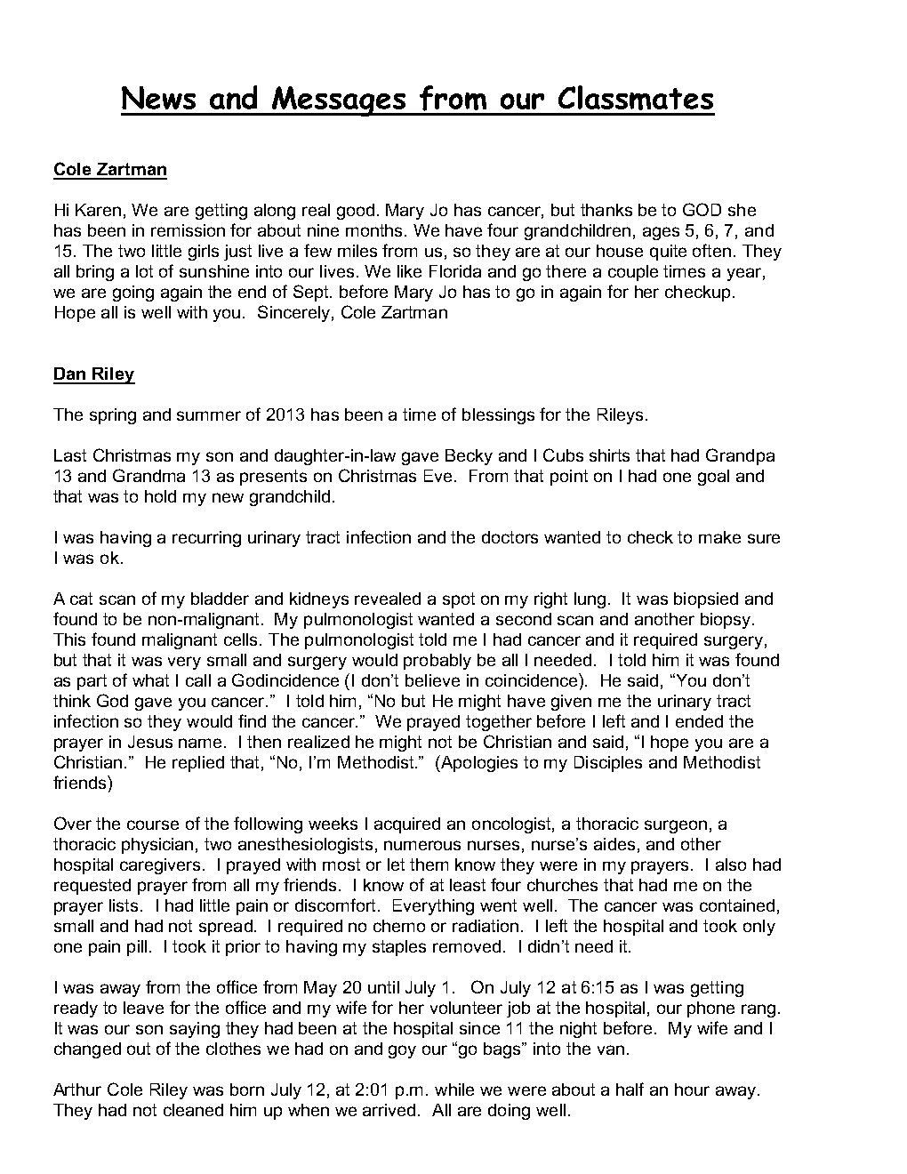 2013 summer newsletter Page2