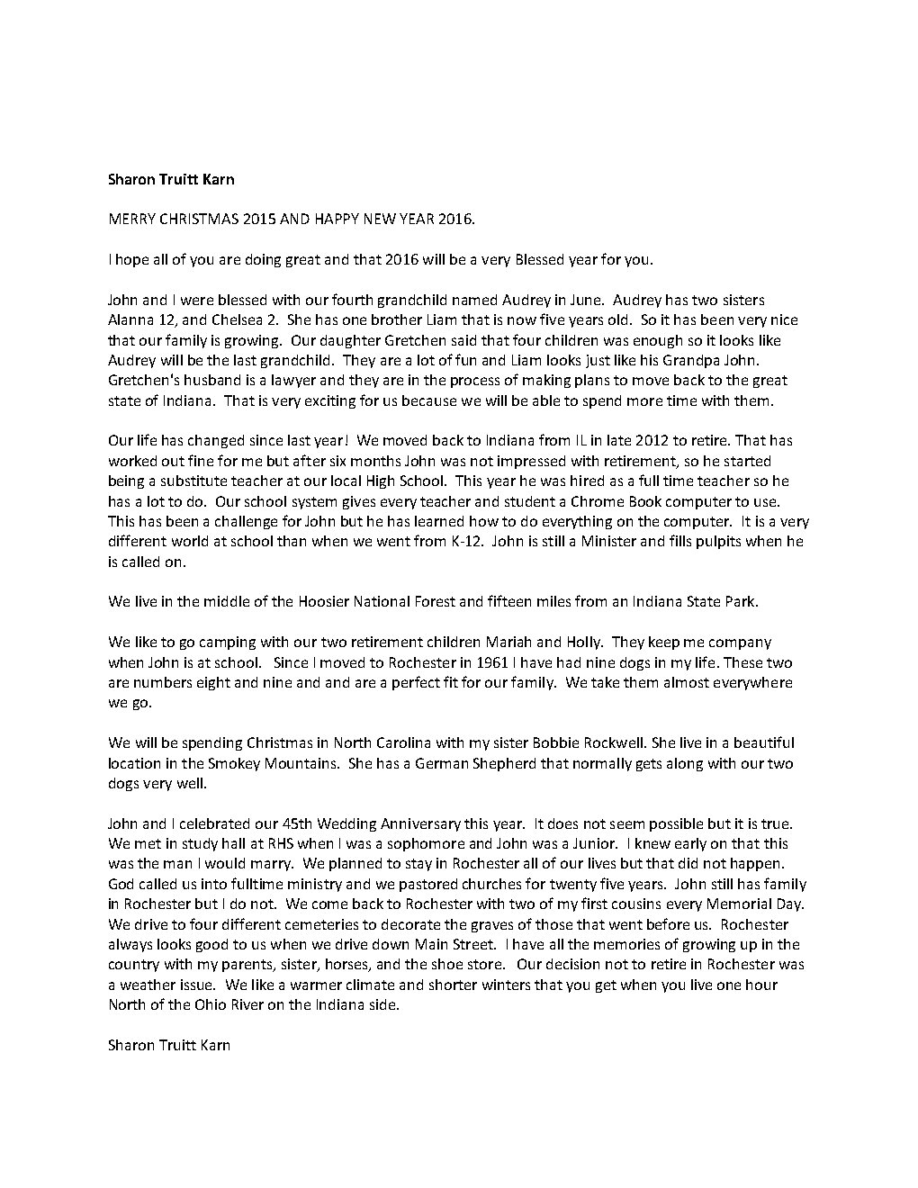 2015 Xmas Class Newsletter Page5