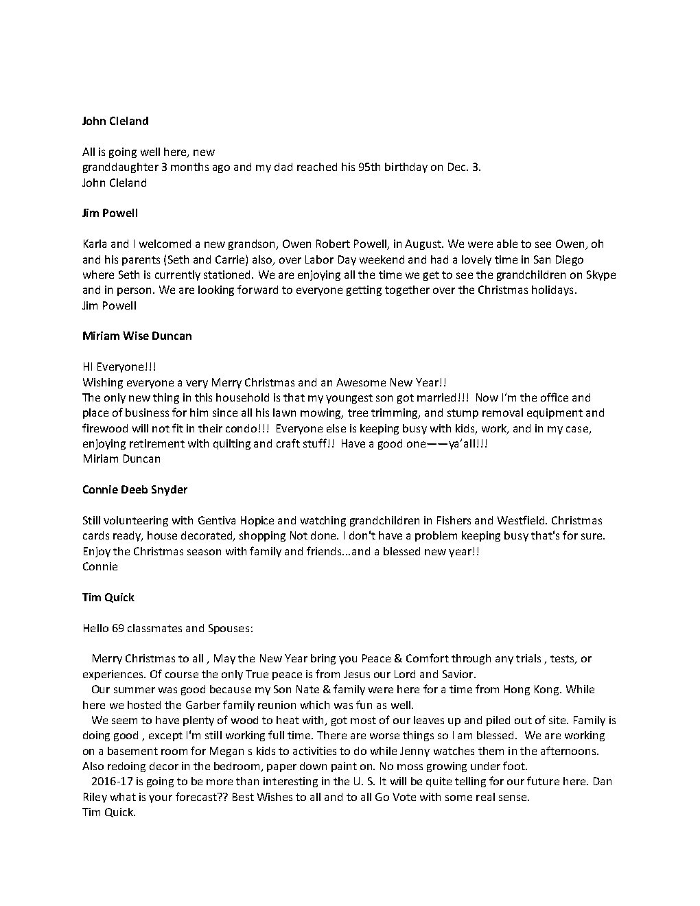 2015 Xmas Class Newsletter Page6