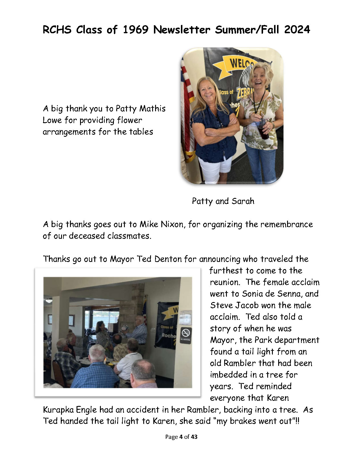 RHS Newsletter 2024 Page4